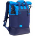 Рюкзак для ноутбука 15.6" Riva 5321 синий полиуретан женский дизайн (5321 BLUE)