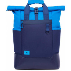 Рюкзак для ноутбука 15.6" Riva 5321 синий полиуретан женский дизайн (5321 BLUE)