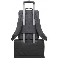Рюкзак для ноутбука 15.6" Riva 8861 черный полиуретан/полиэстер (8861 BLACK)