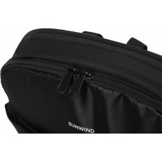 Рюкзак для ноутбука 15.6" SunWind SWP15A02BK черный нейлон