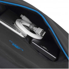 Рюкзак для ноутбука 17.3" Riva 8069 черный полиэстер (8069 BLACK)