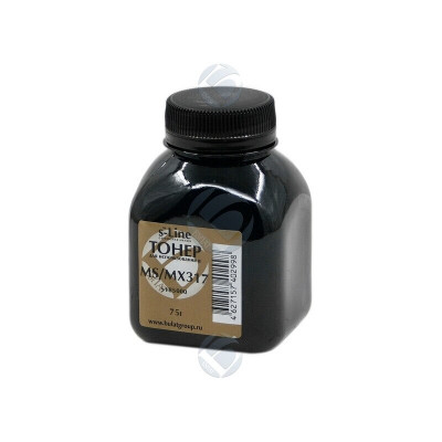 Тонер Lexmark MS/MX317 банка 75г 51B5000 БУЛАТ s-Line