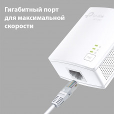 Сетевой адаптер HomePlug AV TP-Link TL-PA7017 KIT AV1000 Gigabit Ethernet (упак.:2шт)