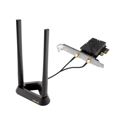 Сетевой адаптер Wi-Fi + Bluetooth Asus PCE-BE92BT BE9400 PCI Express (ант.внеш.несъем.) 2ант.