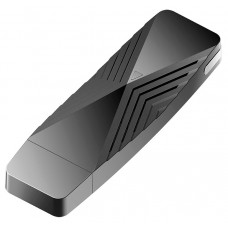 Сетевой адаптер Wi-Fi D-Link DWA-X1850 DWA-X1850/A1A AX1800 USB 3.0 (ант.внутр.) 2ант.