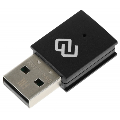 Сетевой адаптер Wi-Fi Digma DWA-AC600C AC600 USB 2.0 (ант.внутр.) 1ант.