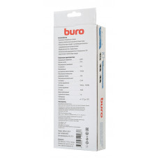 Сетевой фильтр Buro 500SH-5-SW-W 5м (5 розеток) белый (коробка)