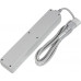 Сетевой фильтр PC Pet AP01006-E-G 1.8м (5 розеток) серый (пакет ПЭ)