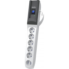 Сетевой фильтр Pilot PRO 2023 5м (6 розеток) серый (коробка)