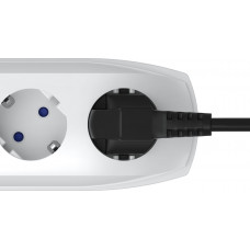 Сетевой фильтр Pilot PRO USB 3м (6 розеток) серый (коробка)