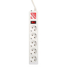 Сетевой фильтр Powercube SPG-B-10-WHITE 3м (5 розеток) белый (коробка)