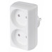 Сетевой разветвитель Buro BU-PS2-W (2 розетки) белый (пакет ПЭ)
