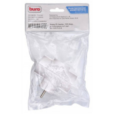 Сетевой разветвитель Buro BU-PS3TG-W (3 розетки) белый (пакет ПЭ)