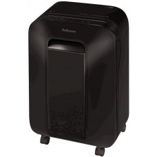 Шредер Fellowes PowerShred LX200 черный (секр.P-4) фрагменты 12лист. 22лтр. скрепки скобы пл.карты
