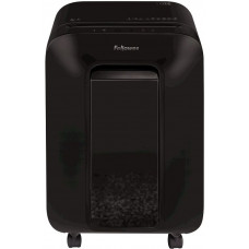 Шредер Fellowes PowerShred LX200 черный (секр.P-4) фрагменты 12лист. 22лтр. скрепки скобы пл.карты