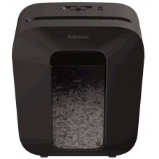 Шредер Fellowes PowerShred LX25 черный (секр.P-4) фрагменты 6лист. 11.5лтр. скрепки скобы пл.карты