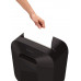 Шредер Fellowes PowerShred LX25 черный (секр.P-4) фрагменты 6лист. 11.5лтр. скрепки скобы пл.карты