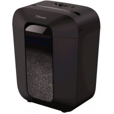Шредер Fellowes PowerShred LX41 черный (секр.P-4) фрагменты 8лист. 17лтр. скрепки скобы пл.карты