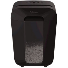 Шредер Fellowes PowerShred LX70 черный (секр.P-4) фрагменты 11лист. 18лтр. скрепки скобы пл.карты