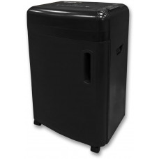 Шредер Office Kit S180 (0,8x1) черный (секр.P-7) фрагменты 5лист. 32лтр. пл.карты CD