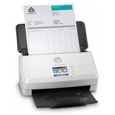 Сканер протяжный HP ScanJet Pro N4000 snw1 (6FW08A) A4 белый/черный