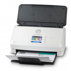 Сканер протяжный HP ScanJet Pro N4000 snw1 (6FW08A) A4 белый/черный