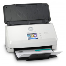 Сканер протяжный HP ScanJet Pro N4000 snw1 (6FW08A) A4 белый/черный