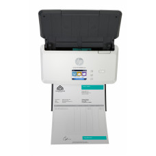 Сканер протяжный HP ScanJet Pro N4000 snw1 (6FW08A) A4 белый/черный