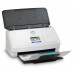 Сканер протяжный HP ScanJet Pro N4000 snw1 (6FW08A) A4 белый/черный