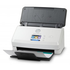 Сканер протяжный HP ScanJet Pro N4000 snw1 (6FW08A) A4 белый/черный