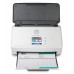 Сканер протяжный HP ScanJet Pro N4000 snw1 (6FW08A) A4 белый/черный
