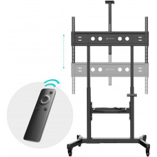 Стойка для телевизора Onkron TS1991 eLift черный 50"-100" макс.120кг напольный наклон