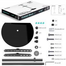 Стойка для телевизора Onkron TS5060 черный 30"-60" макс.41кг напольный поворот