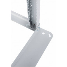 Стойка двухрамная ЦМО СТК-С-42.2.1000 42U 560ммX1280мм направл.закл.гайки 450кг серый