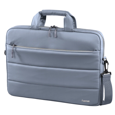 Сумка для ноутбука 13.3" Hama Toronto серый/голубой нейлон (00101850)