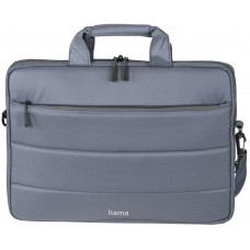 Сумка для ноутбука 13.3" Hama Toronto серый/голубой нейлон (00216567)