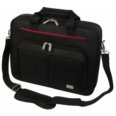 Сумка для ноутбука 15.6" PC Pet PCP-A9015BK черный/красный нейлон