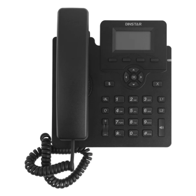 Телефон IP Dinstar C60S черный