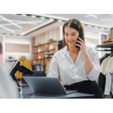 Телефон SIP Yealink W77P черный