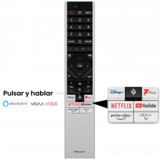 Телевизор LED Hisense 85" 85UXKQ темно-серый 4K Ultra HD 120Hz DVB-T DVB-T2 DVB-C DVB-S DVB-S2 USB WiFi Smart TV