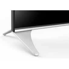 Телевизор QLED Hyundai 75" H-LED75QBU7500 Android TV Frameless черный/серебристый 4K Ultra HD 60Hz DVB-T DVB-T2 DVB-C DVB-S DVB-S2 USB WiFi Smart TV