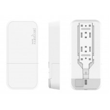 Точка доступа MikroTik wAP60G (RBWAPG-60ADKIT) 10/100/1000BASE-TX белый (упак.:2шт)