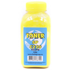 Тонер Ricoh SP C220/C240/250/260/360, 100 гр, Yellow, B&W