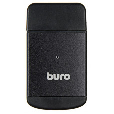 Устройство чтения карт памяти USB2.0 Buro BU-CR-3103 черный