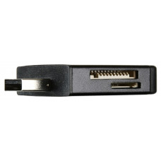 Устройство чтения карт памяти USB2.0 Buro BU-CR-3103 черный