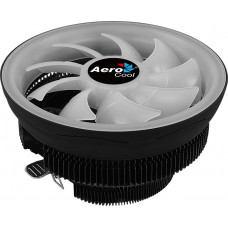Устройство охлаждения(кулер) Aerocool Core Plus Soc-AM4/AM3+/1150/1151/1200 4-pin 15-25dB Al 110W 305gr LED Ret