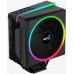 Устройство охлаждения(кулер) Aerocool Cylon 4 Soc-AM4/AM3+/1150/1151/1200/2011 4-pin 14-26dB Al+Cu 145W 550gr LED Ret