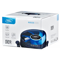 Устройство охлаждения(кулер) Deepcool THETA 9 Soc-1151/1200 черный/синий 3-pin 23dB Al 82W 269gr Ret (DP-ICAP-T9)