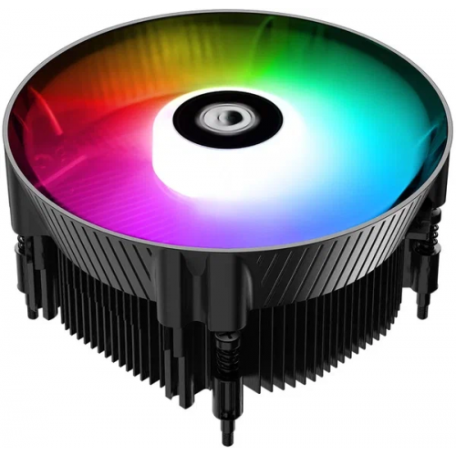 Устройство охлаждения(кулер) ID-Cooling DK-07i Soc-1700/1851 черный 4-pin 14-26dB Al 125W 400gr Ret 