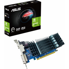 Видеокарта Asus PCI-E 2.0 GT710-SL-2GD3-BRK-EVO NVIDIA GeForce GT 710 2Gb 64bit DDR3 954/900 DVIx1 HDMIx1 CRTx1 HDCP Ret low profile